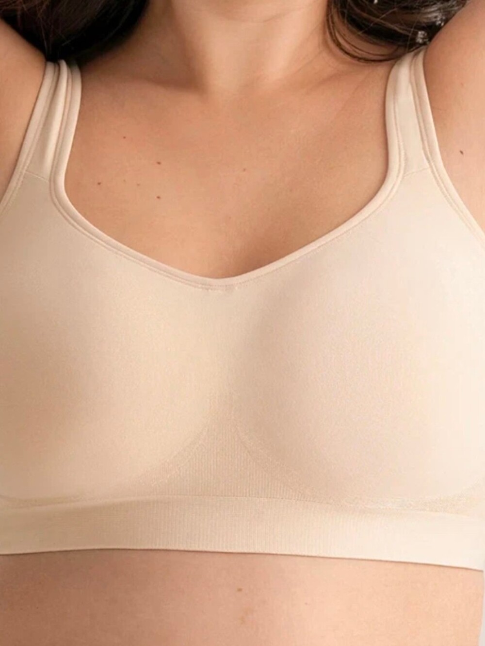 Truekind Daily Comfort Wireless Shaper Bra Beige 2XL